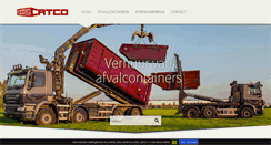 Desktop Screenshot of afvalcontainers-catco.be