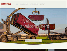 Tablet Screenshot of afvalcontainers-catco.be